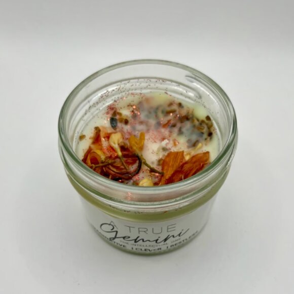 Gemini Zodiac Healing Crystals Gift Set (6 pc) - FREE abundance candle - Picture 2 of 8